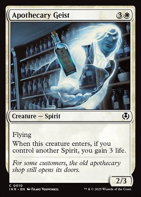 Apothecary Geist · Innistrad Remastered 10/495