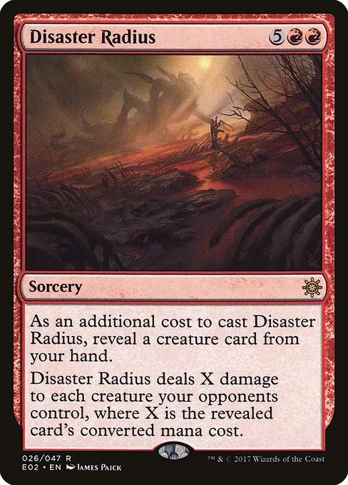 Disaster Radius · Explorers of Ixalan 26/48