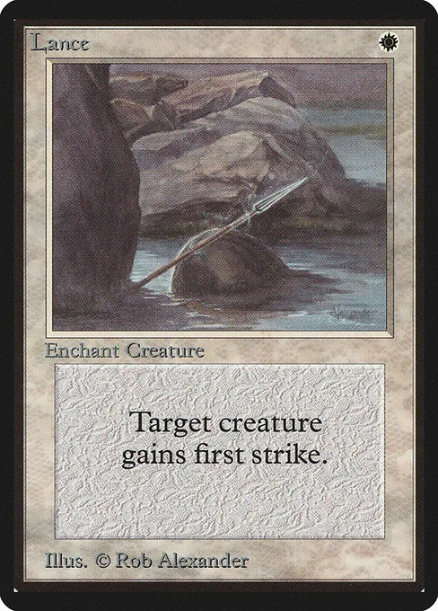 Lance · Limited Edition Beta 28/302