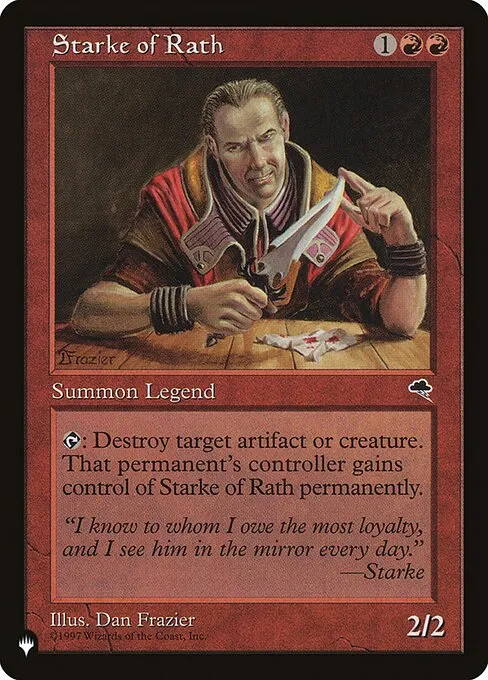 Starke of Rath · The List TMP-205/5050