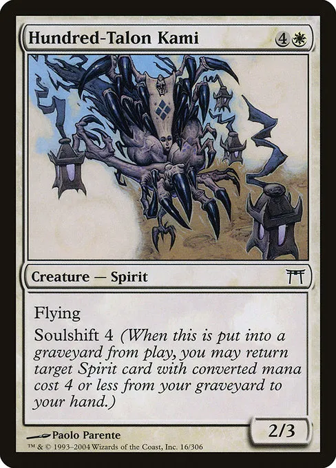 Hundred-Talon Kami · Champions of Kamigawa 16/307