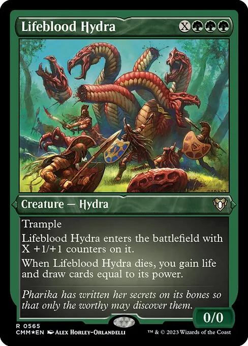 Lifeblood Hydra · Commander Masters 565/1067