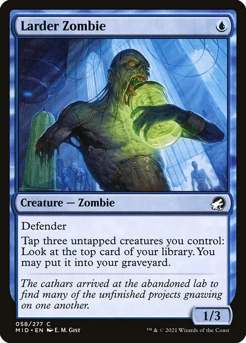 Larder Zombie · Innistrad: Midnight Hunt 58/399