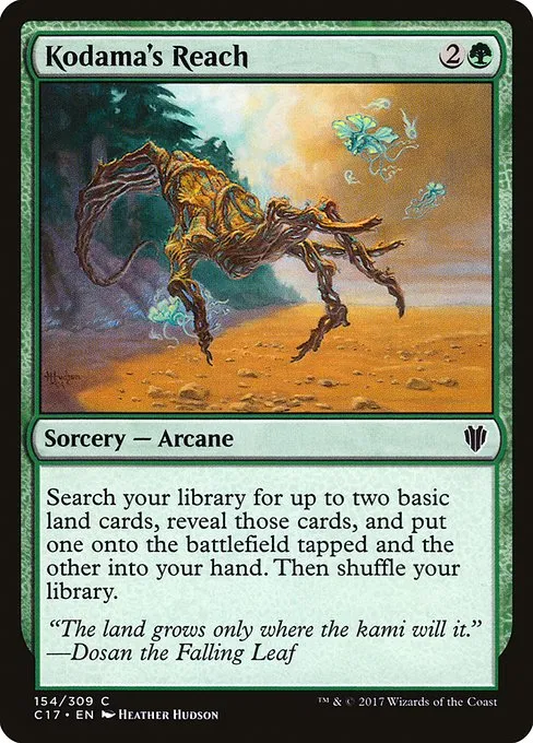 Kodama's Reach · Commander 2017 154/309