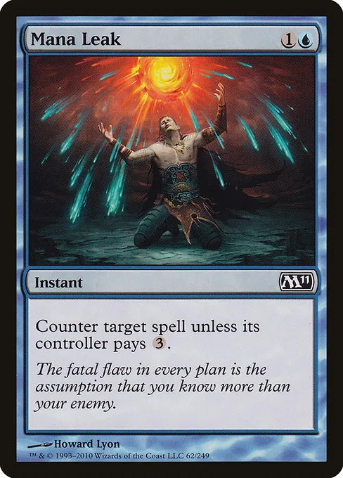 Mana Leak · Magic 2011 62/249