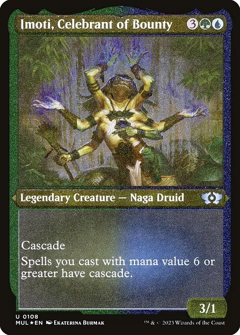 Imoti, Celebrant of Bounty · Multiverse Legends 108/261