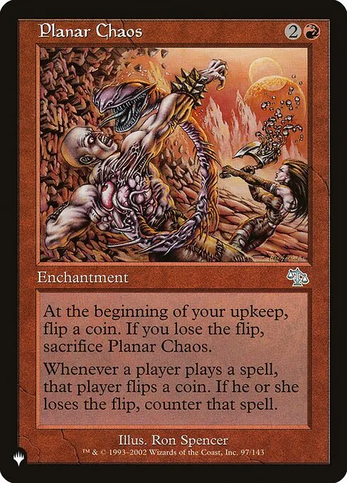 Planar Chaos · The List JUD-97/5050