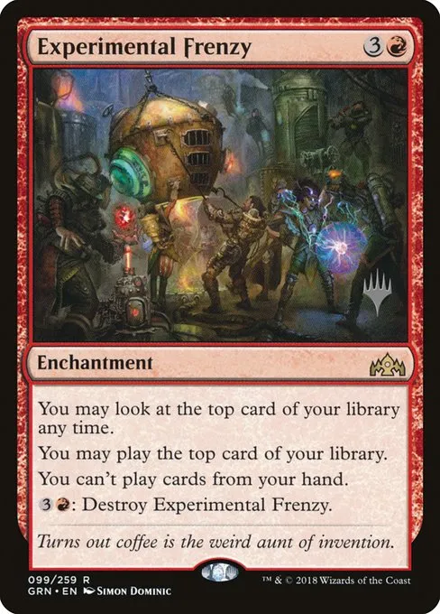Experimental Frenzy · Guilds of Ravnica Promos 99p/84