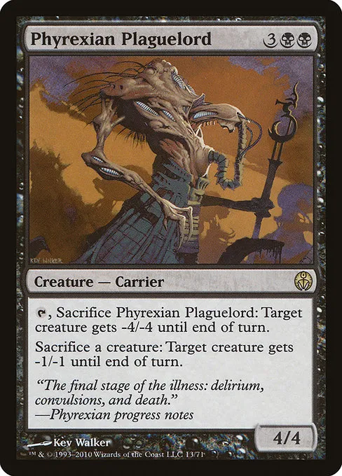 Phyrexian Plaguelord · Duel Decks: Phyrexia vs. the Coalition 13/71