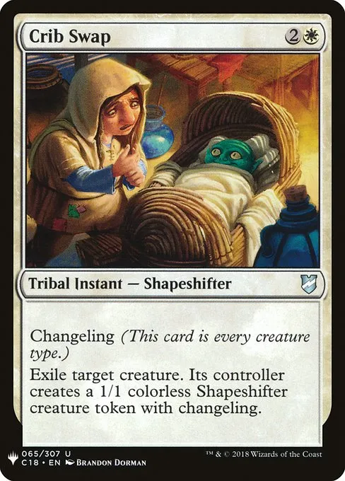 Crib Swap · The List C18-65/5050