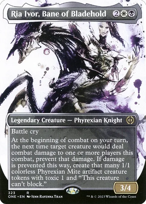 Ria Ivor, Bane of Bladehold · Phyrexia: All Will Be One 323/479
