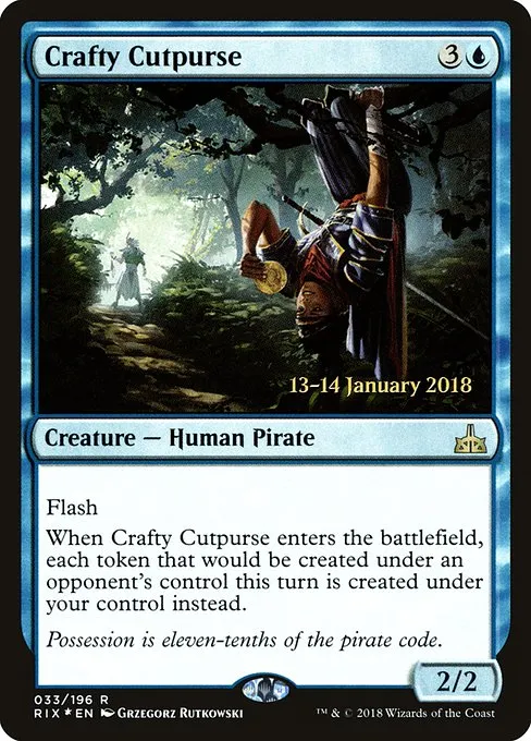 Crafty Cutpurse · Rivals of Ixalan Promos 33s/98