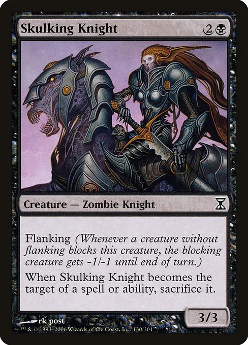 Skulking Knight · Time Spiral 130/301