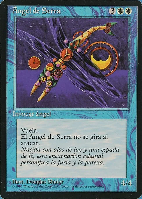 Serra Angel · Fourth Edition Foreign Black Border 50/378