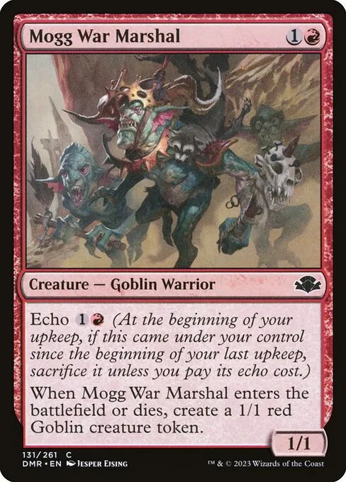 Mogg War Marshal · Dominaria Remastered 131/457