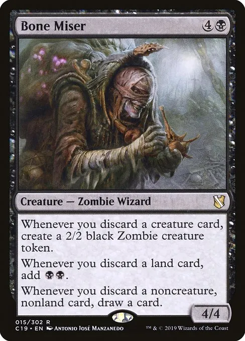 Bone Miser · Commander 2019 15/302