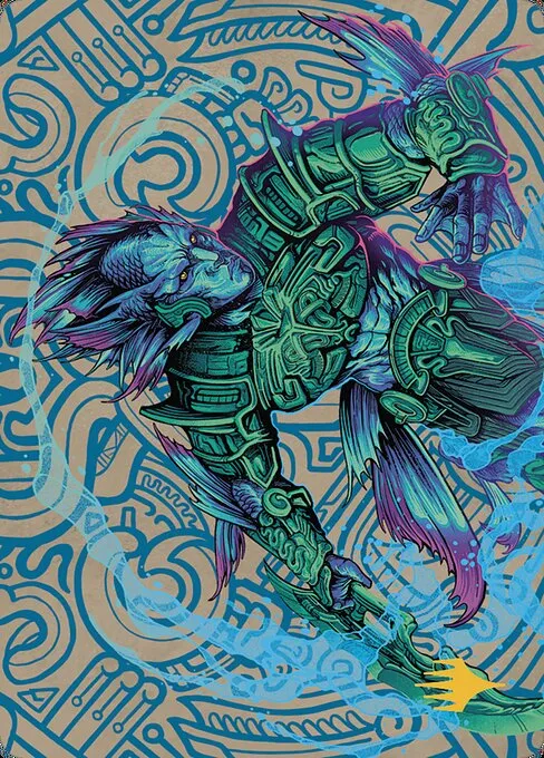 Hakbal of the Surging Soul // Hakbal of the Surging Soul · The Lost Caverns of Ixalan Art Series 74/81