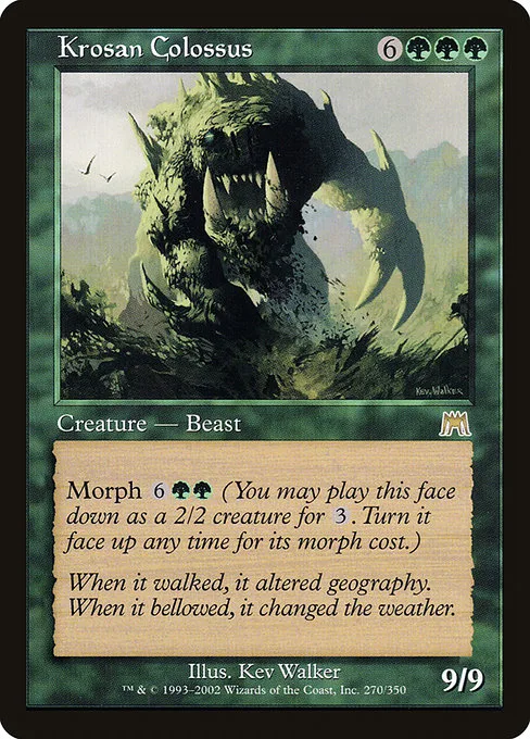 Krosan Colossus · Onslaught 270/351