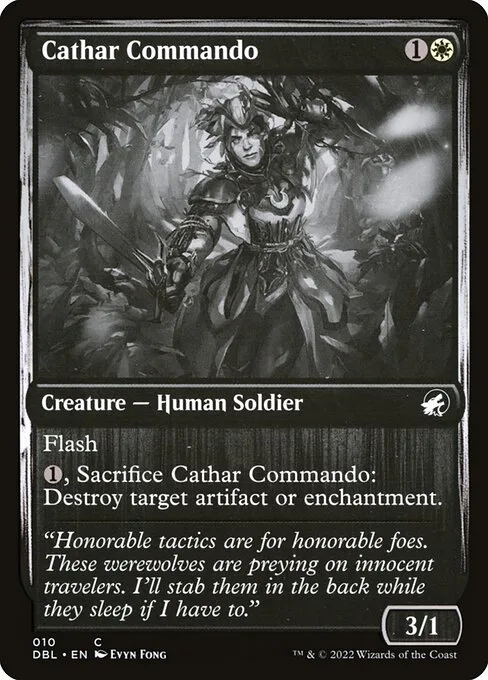 Cathar Commando · Innistrad: Double Feature 10/535
