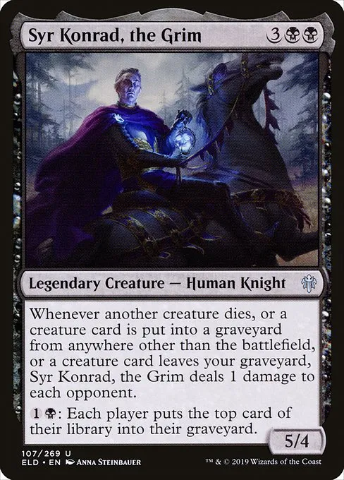 Syr Konrad, the Grim · Throne of Eldraine 107/398