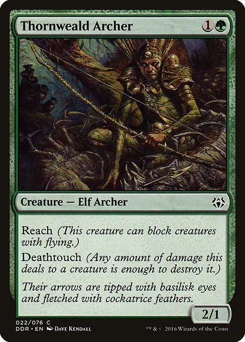 Thornweald Archer · Duel Decks: Nissa vs. Ob Nixilis 22/76