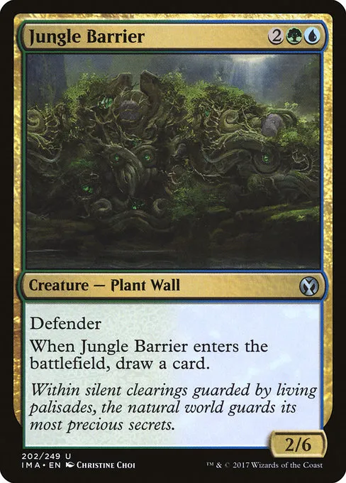Jungle Barrier · Iconic Masters 202/249