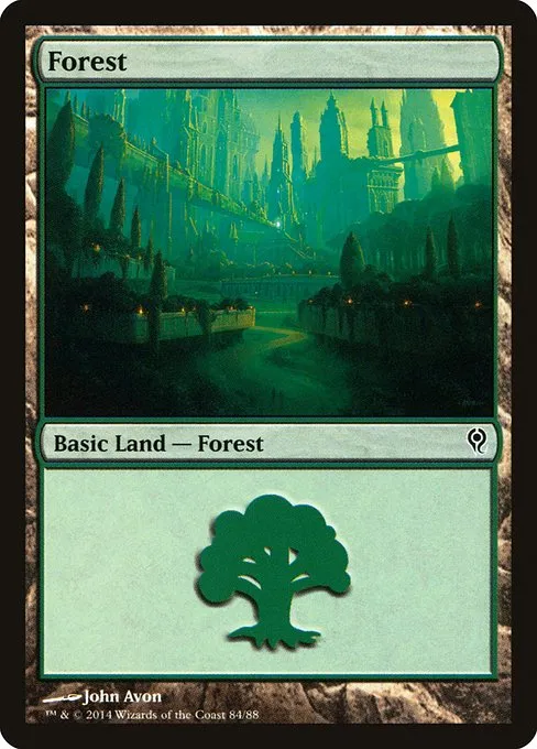 Forest · Duel Decks: Jace vs. Vraska 84/88