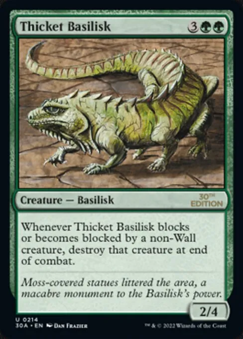 Thicket Basilisk · 30th Anniversary Edition 214/594