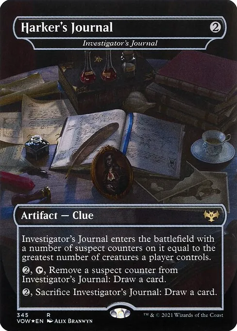 Investigator's Journal · Innistrad: Crimson Vow 345/423