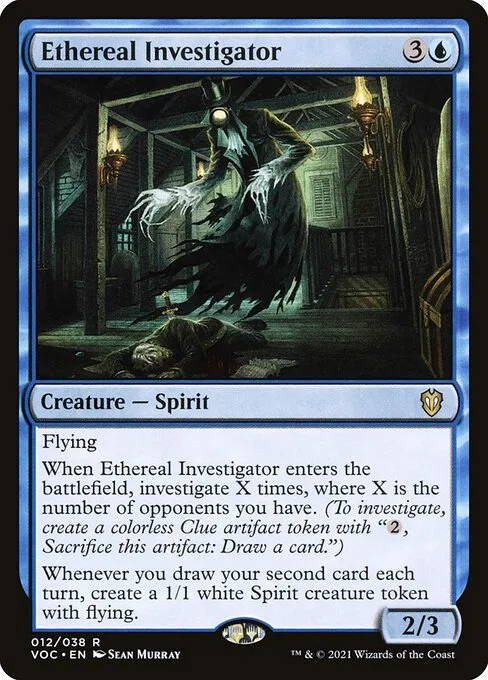 Ethereal Investigator · Crimson Vow Commander 12/188