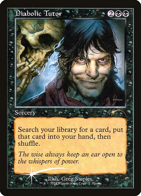 Diabolic Tutor · Wizards Play Network 2024 13/18