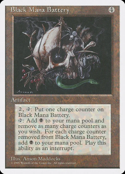 Black Mana Battery · Fourth Edition 298/380
