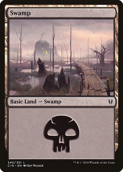 Swamp · Commander 2016 345/351