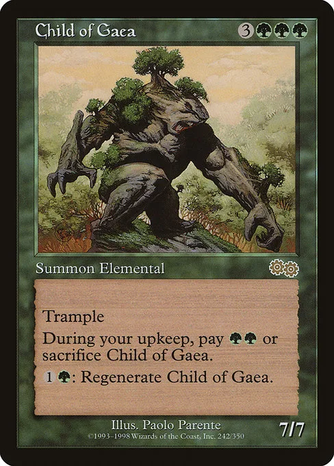 Child of Gaea · Urza's Saga 242/357