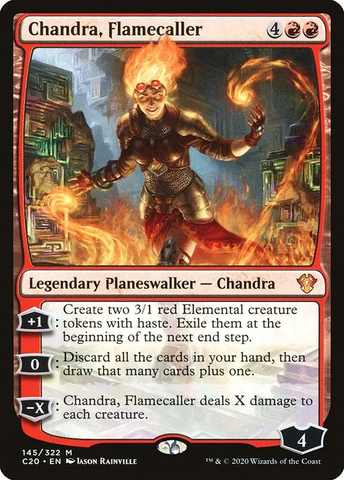 Chandra, Flamecaller · Commander 2020 145/322
