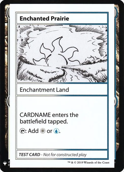 Enchanted Prairie · Mystery Booster Playtest Cards 2019 115/121