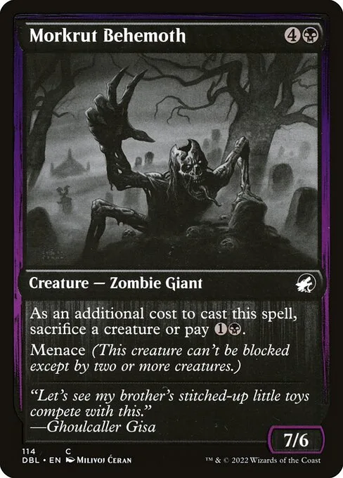 Morkrut Behemoth · Innistrad: Double Feature 114/535