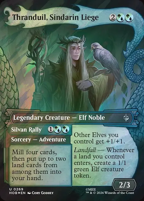 Thranduil, Sindarin Liege // Silvan Rally · The Hobbit 269/39