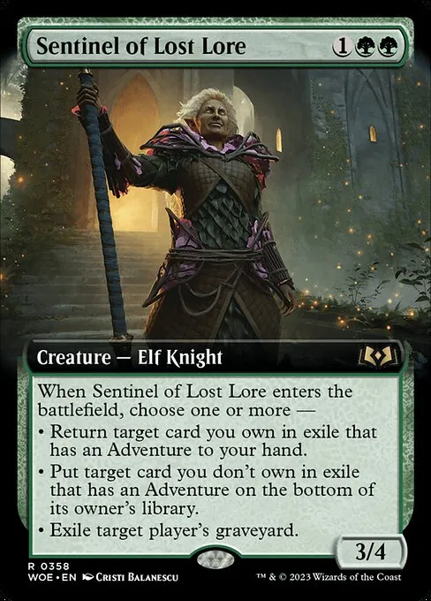 Sentinel of Lost Lore · Wilds of Eldraine 358/381
