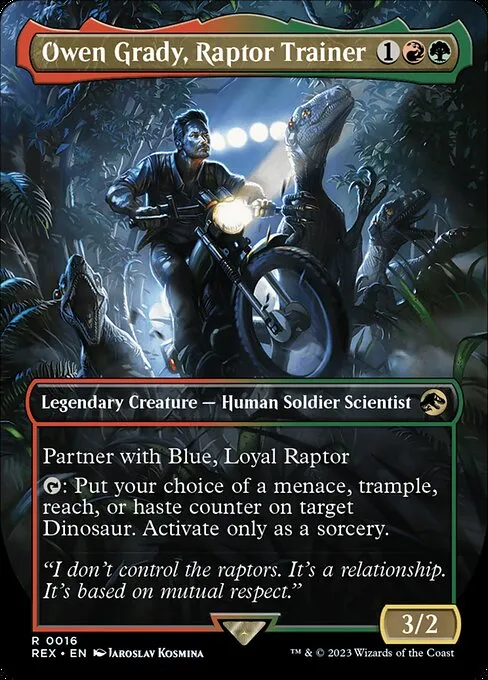 Owen Grady, Raptor Trainer · Jurassic World Collection 16/45