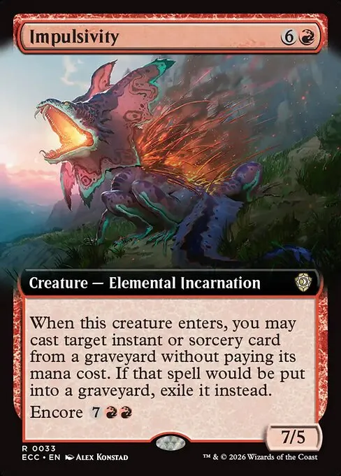 Impulsivity · Lorwyn Eclipsed Commander 33/176