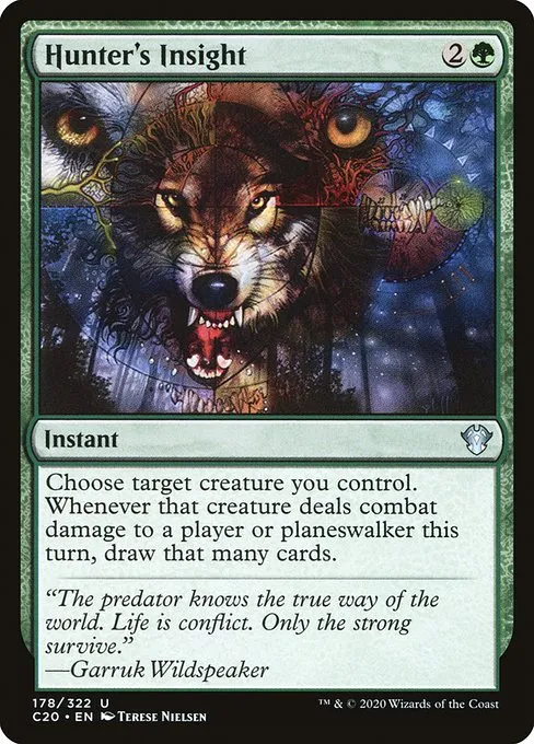 Hunter's Insight · Commander 2020 178/322