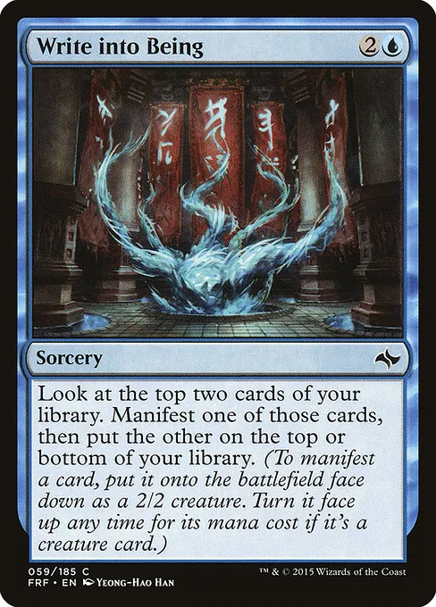 Write into Being · Fate Reforged 59/191
