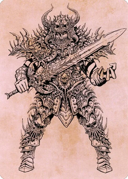 Sarevok, Deathbringer // Sarevok, Deathbringer · Battle for Baldur's Gate Art Series 50/81