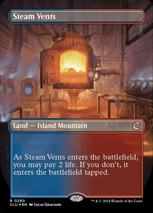 Steam Vents · Ravnica: Clue Edition 280/284