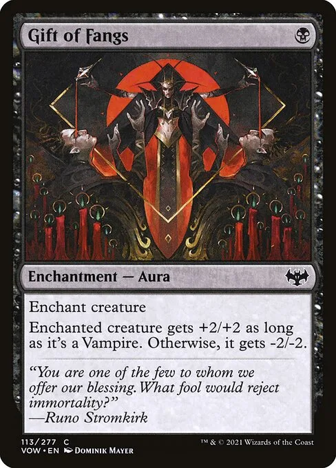 Gift of Fangs · Innistrad: Crimson Vow 113/423