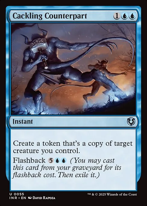 Cackling Counterpart · Innistrad Remastered 55/495