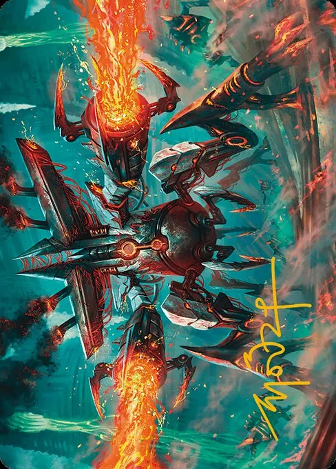 Exterminator Magmarch // Exterminator Magmarch · Modern Horizons 3 Art Series 33/54