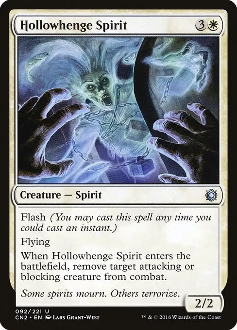 Hollowhenge Spirit · Conspiracy: Take the Crown 92/222