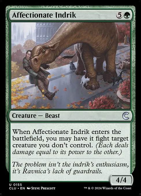 Affectionate Indrik · Ravnica: Clue Edition 155/284